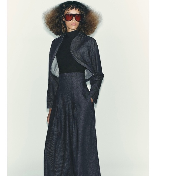 Ultra high wide leg jeans L - Picture 1 of 4